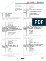 Banco de Preguntas de Ed. Civica