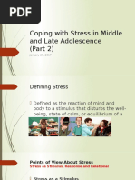 Download Coping with Stress in Middle and Late Adolescence2pptx by Maxine Taeyeon SN339641070 doc pdf