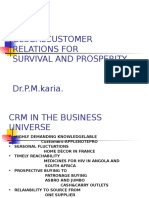 Globalcustomer Relations For Survival and Prosperity
