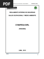 2 Reglamento Interno de Seguridad Salud y Medio Ambiente PDF