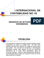 La NIC 18 y Su Relación Con El Impuesto A La Renta - Act Contable