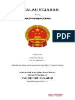 Makalah Sejarah Nasionalisme China PDF