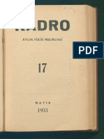 Kadro Dergisi Sayı 17 - Mayıs 1933