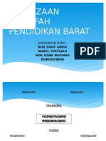 Perbezaan Falsafah Pendidikan Barat