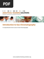 Introduction To Gas Chromatography: A Comprehensive Short Course in Gas Chromatgraphy