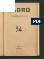 Kadro Dergisi Sayı 34 - Teşrinevvel 1934