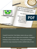 Geografi Kehidupan Di Bumi Dan Manusia Sebagai Penghuninya