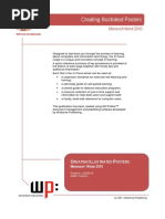 Word 2010 Creating Illiustrated Posters