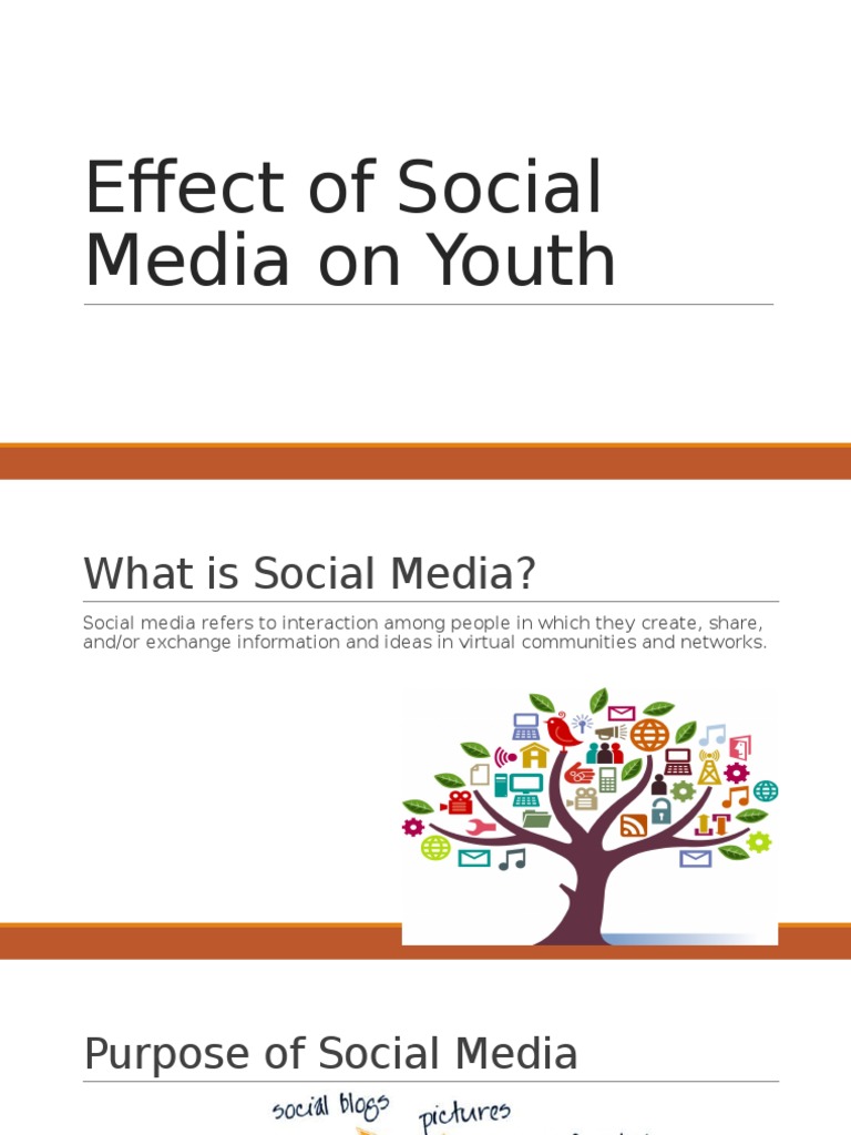 Impact of Social Media on Youth Behavior | PDF | Cyberbullying ...