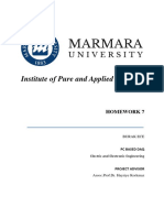 Institute of Pure and Applied Sciences: Homework 7