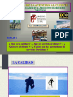 Lic. Cruz B. La Calidad en La Prestación de Servicios Turísticos - UTP