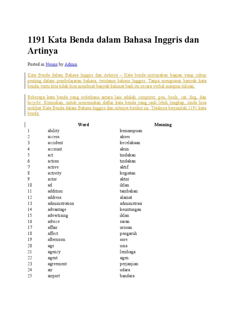 Kata Kata Ambisi Dalam Bahasa Inggris Status Baper Terkini