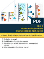 Unit 5 Protein Purification and Characterization Techniques