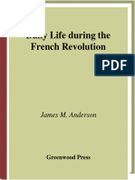 James M. Anderson, Daily Life During The French Revolution