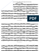 Allegro For Solo Guitar PDF