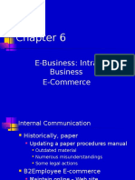 E-Business: Intra-Business E-Commerce