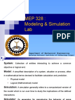 MEP 328: Modeling & Simulation Lab