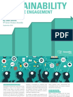 Sustainability & Employee Engagement The State of The Art PDF