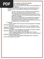 3 Finance Project Important Points