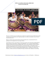 Programa - XI Festival Nacional de Danza Jerez 2010