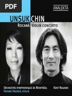 Chin, Unsuk - Rocana, Violin Concero