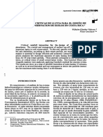 Intensidades Criticas de Lluvia para El Diseño de Obras de Conservación de Suelos en Costa Rica PDF