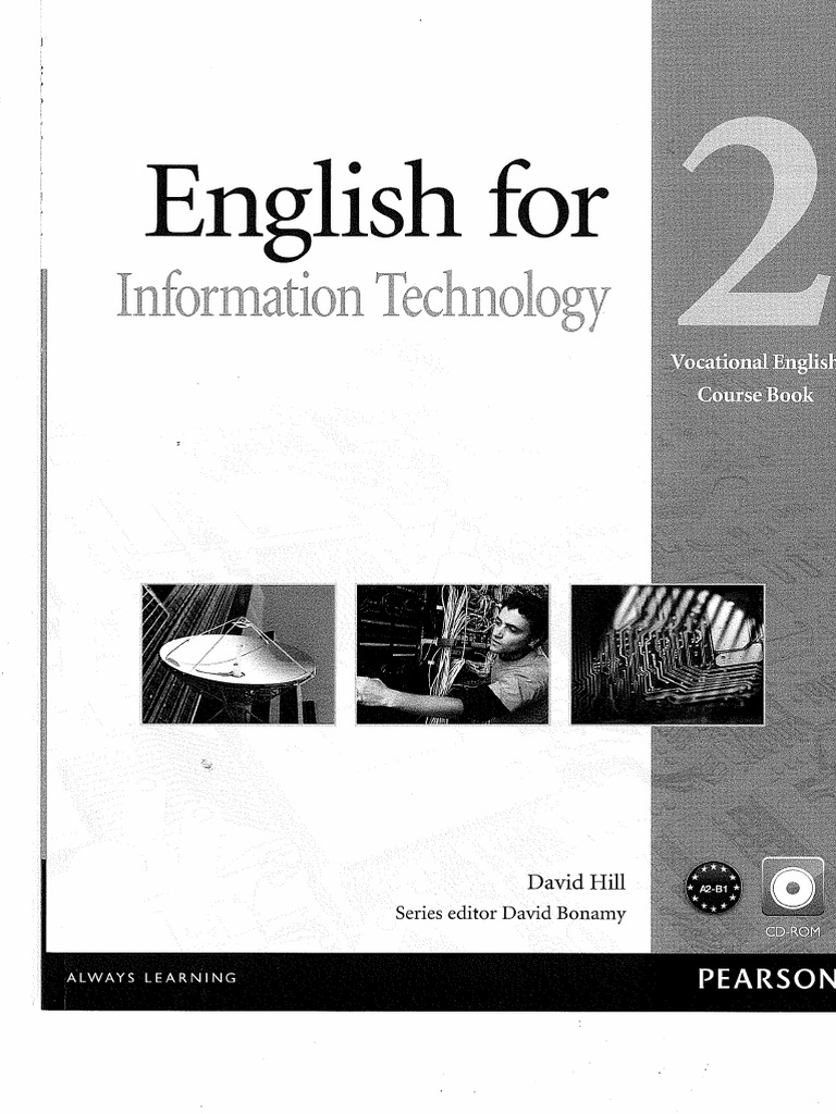 English for Information Technology 2 Course Book with CD-ROM