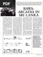 Bawa Arcadia in Sri Lanka - RIBAJ Feb 1986 PDF