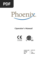 Prismaflex user manual | Lead | Battery (Electricity)