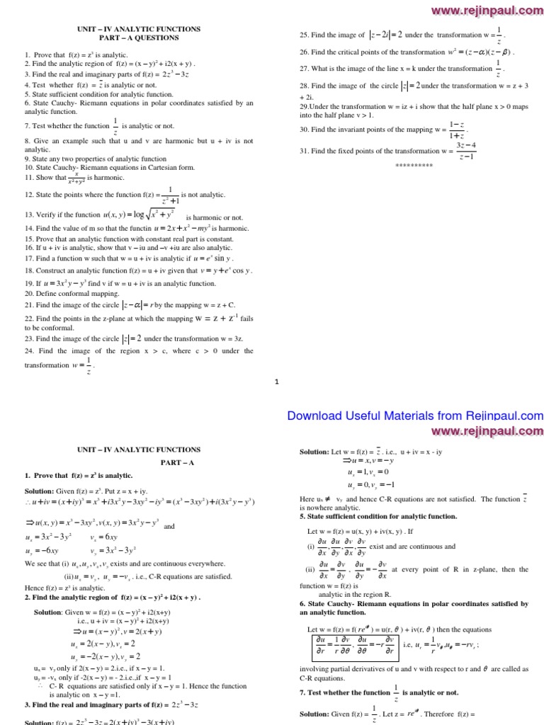M 2 Unit 3 Part A B Circle Equations