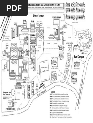 Uc Main Campus Map Tar Uc Map | Pdf | Academia | Further Education