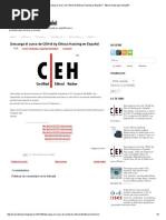 Download Descarga El Curso de CEHv9 by Ethical Hacking en Espaol by Roco ElWuero SN339713143 doc pdf