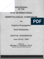 1991 Herpetological Symposium