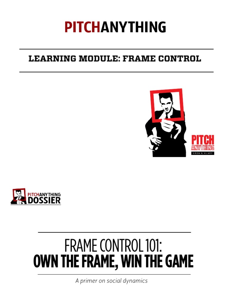 Frame Control in Social Dynamics | PDF | Framing (Social Sciences) | Senses