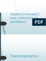 Thermodynamics and Strength of Materials