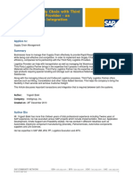 Managing Supply Chain With Third Party Logistics Provider - An Overview of The Integration PDF