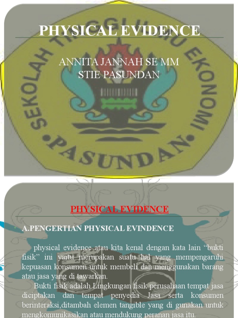 Physical Evidence | PDF