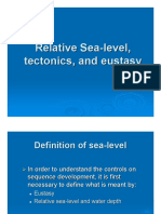Eustacy Base Level Relative Sea Level