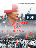 Fakta Prabowo Dan Kerusuhan Mei 1998
