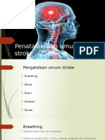 Penatalaksaan Umum Stroke