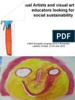 Visual Artists and Visual Art Educators Looking for Social Sustainability