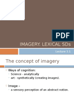 03.1 - Imagery. Lexical SDs