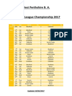 2017 League Fixtures and Results PDF