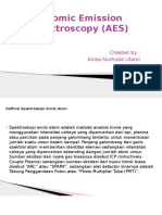 Atomic Emission Spectroscopy (AES) - 1