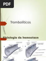 Antiplaquetários, Anticogulantes e Trombolíticos