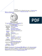 Wikipedia: Type of Site Available in 295 Languages Owner Created by