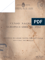Censo Nacional Agropecuario 1952 PDF
