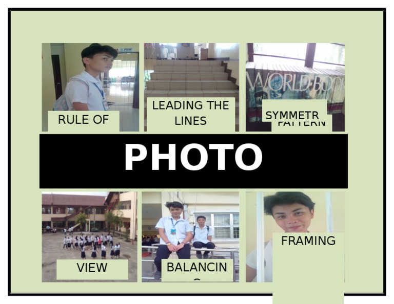 Photo Collage: Rule of Thirds | PDF
