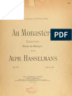 HASSELMANS - Au - Monastere Op 29 PDF