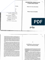 García Canclini Néstor - Ser Diferente Es Desconectarse. Sobre Las Culturas Juveniles PDF